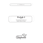 C.DEBUSSY - PRELUDIO 1 LIBRO 1 per orchestra